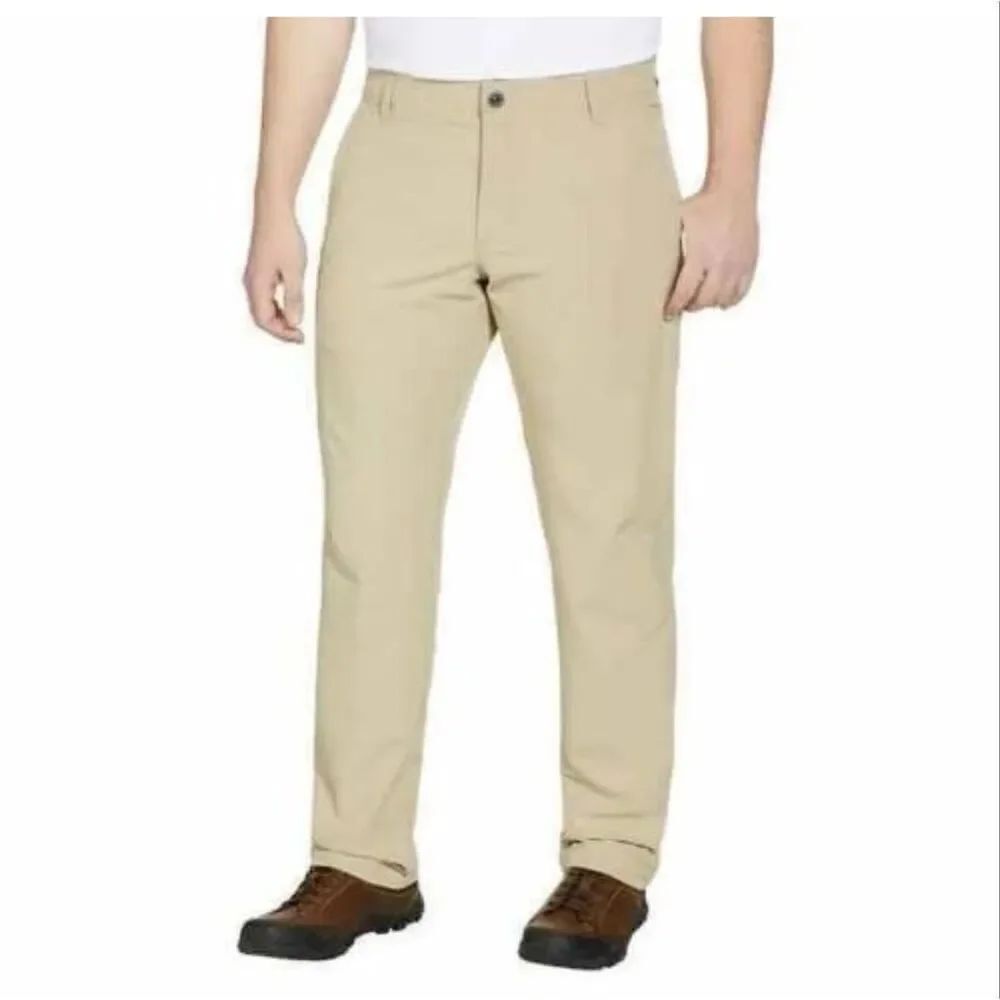 HI-TEC Men's Cross Functional Performance Pants, KHAKI, 42x30